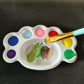 画笔;其他美术用品;调色板