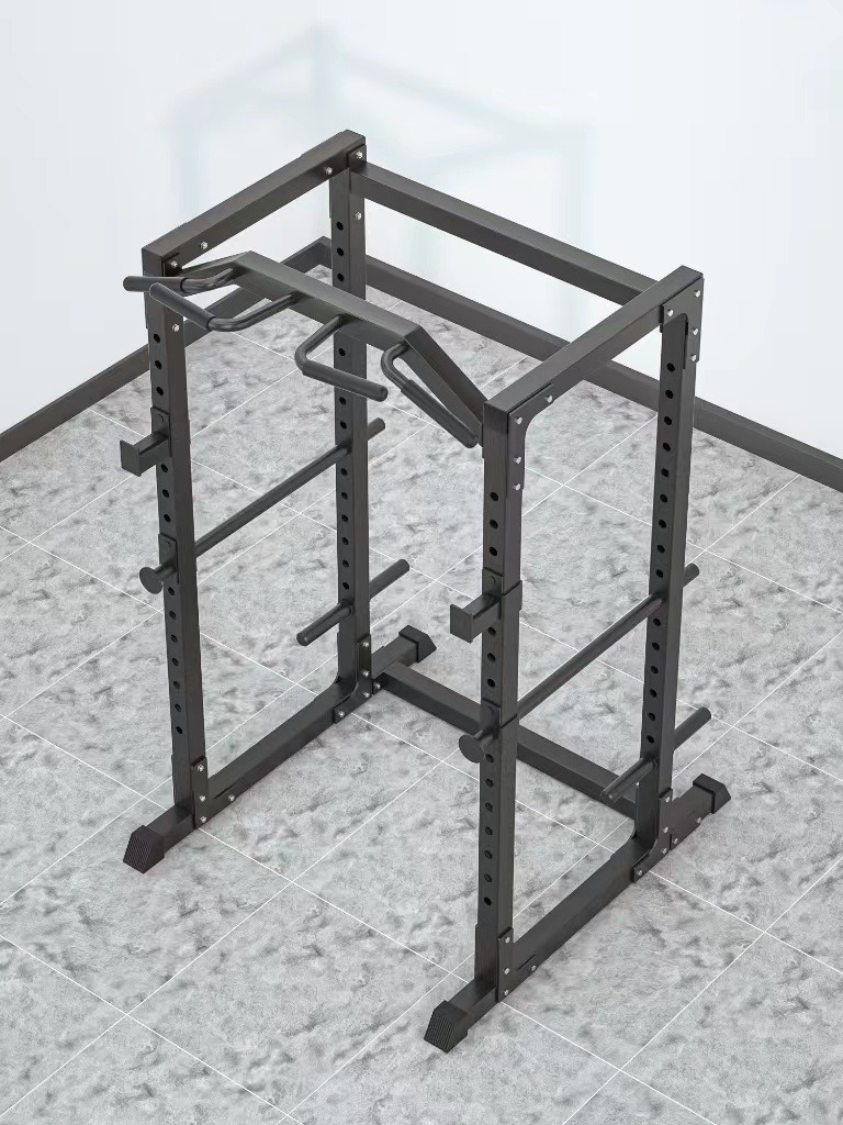Entrenador completo Smith máquina pórtico equipo de fitness casa combinación Squat rack multifuncional pájaro volador