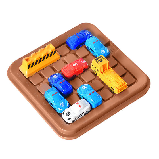 Children's Educational Moving Car Out of the Library Car Huarong Road Thinking Training Educational Kindergarten Toys Racing Car Breakthrough Toys