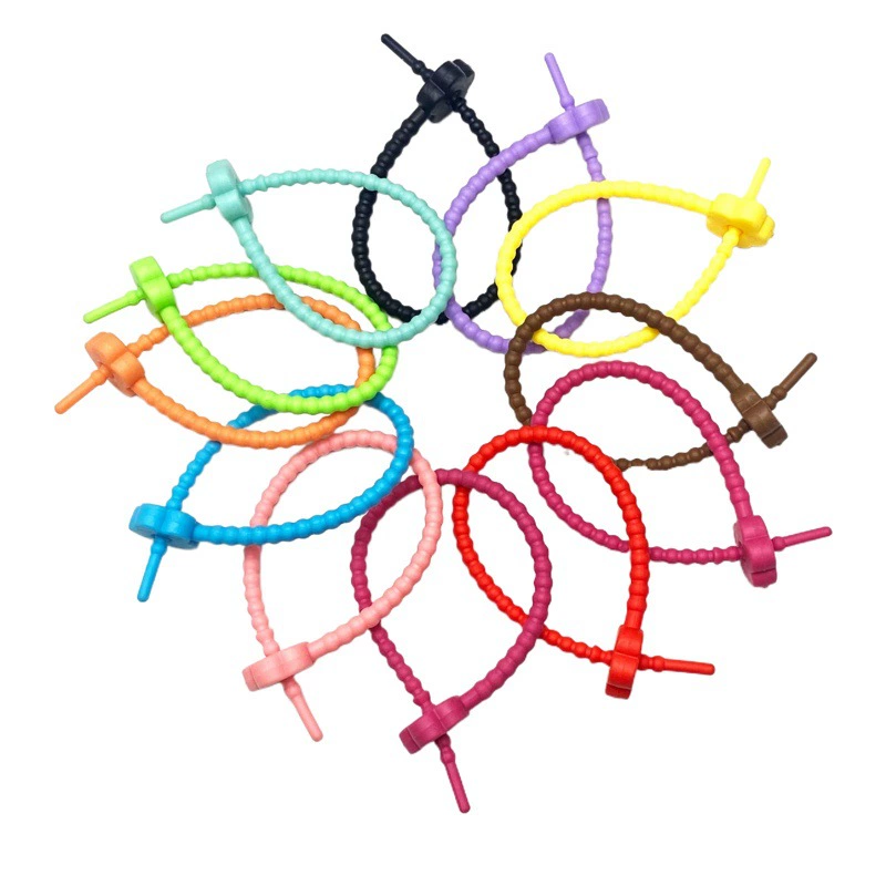 Производитель 210 мм Цветной силиконовый галстук свободная Пряжка самоблокирующийся галстук ремешок DIY галстук ручной работы ювелирные аксессуары