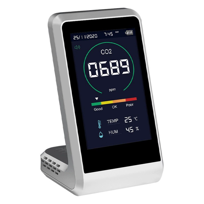 Источник детектора углекислого газа Завод оптовой температуры и влажности СО2 детектор многоцелевой анализатор углекислого газа