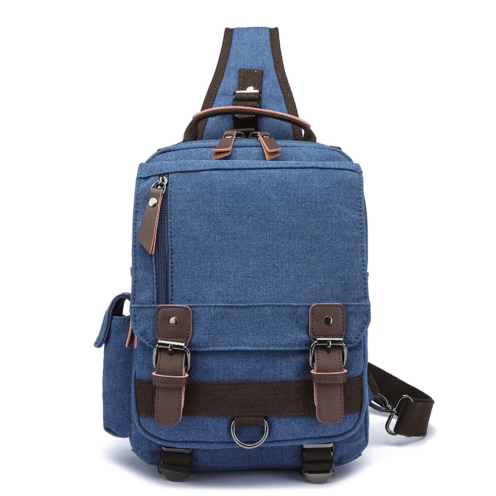 Un hombro azul oscuro