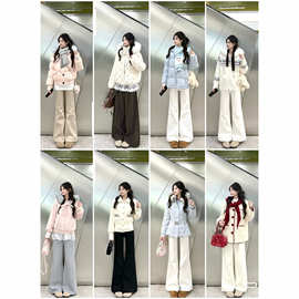 韩系羽绒服女冬季新款棉服上衣外套女款品牌撤柜女装杂款尾货批发