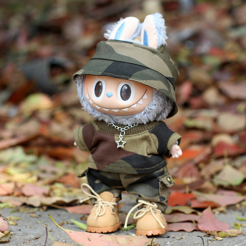 洋服のみ】ラブブベビー服 17cm ラブブ服世代 新作ベビー服コレクション ハートビートマカロン|undefined