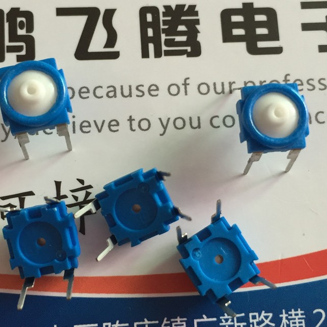 原装德国 TMP1-1 防水轻触开关7.5*7.5*4 导电硅胶按键 直插4脚