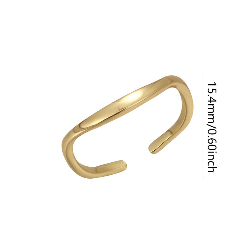 3g Weight Toe Rings Classification Hot Selling S925 Sterling Silver Irregular Opening Adjustable Women's Toe Ring Beach Foot Ring