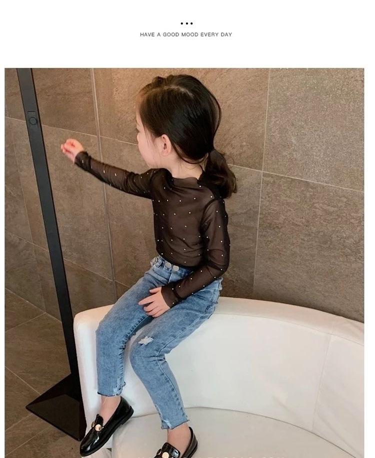 Girl'S Casual Simple Style Streetwear Solid Color Polyester display picture 5
