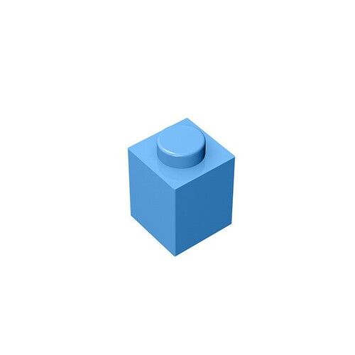 Compatible with Lego building blocks 3005 small particle basic parts basic brick accessories bulk single point high brick 1X1 hole weighing