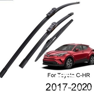 Suitable for Toyota C-Hr Chr26 “16” 14 Front and Rear Tailgate Wipers, Frameless Wiper Assembly for Car Use