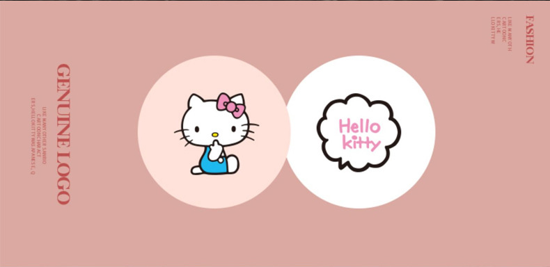 Kitty Car Floor Mats Large Surround Cartoon Cute Floor Mats Girls Pink Suitable for Xiaomi Su7 Byd