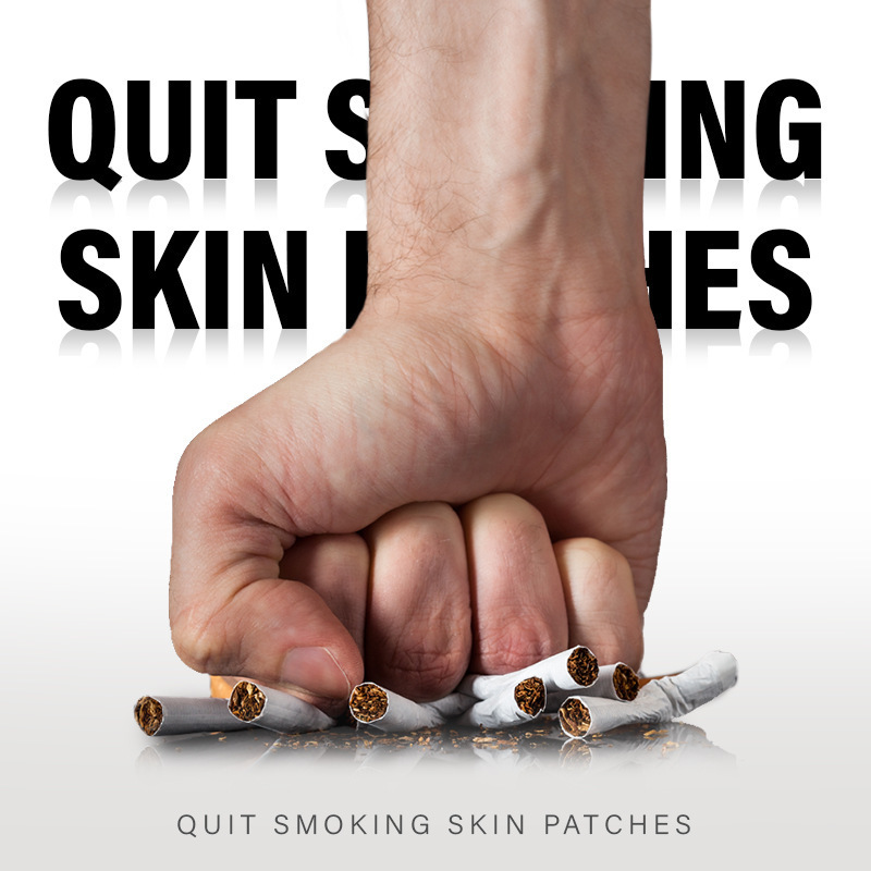 跨境专供 三合一戒烟贴舒缓烟瘾QUIT SMOKING Patches植物萃取|undefined
