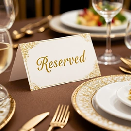 席位卡;陶瓷杯;衣架