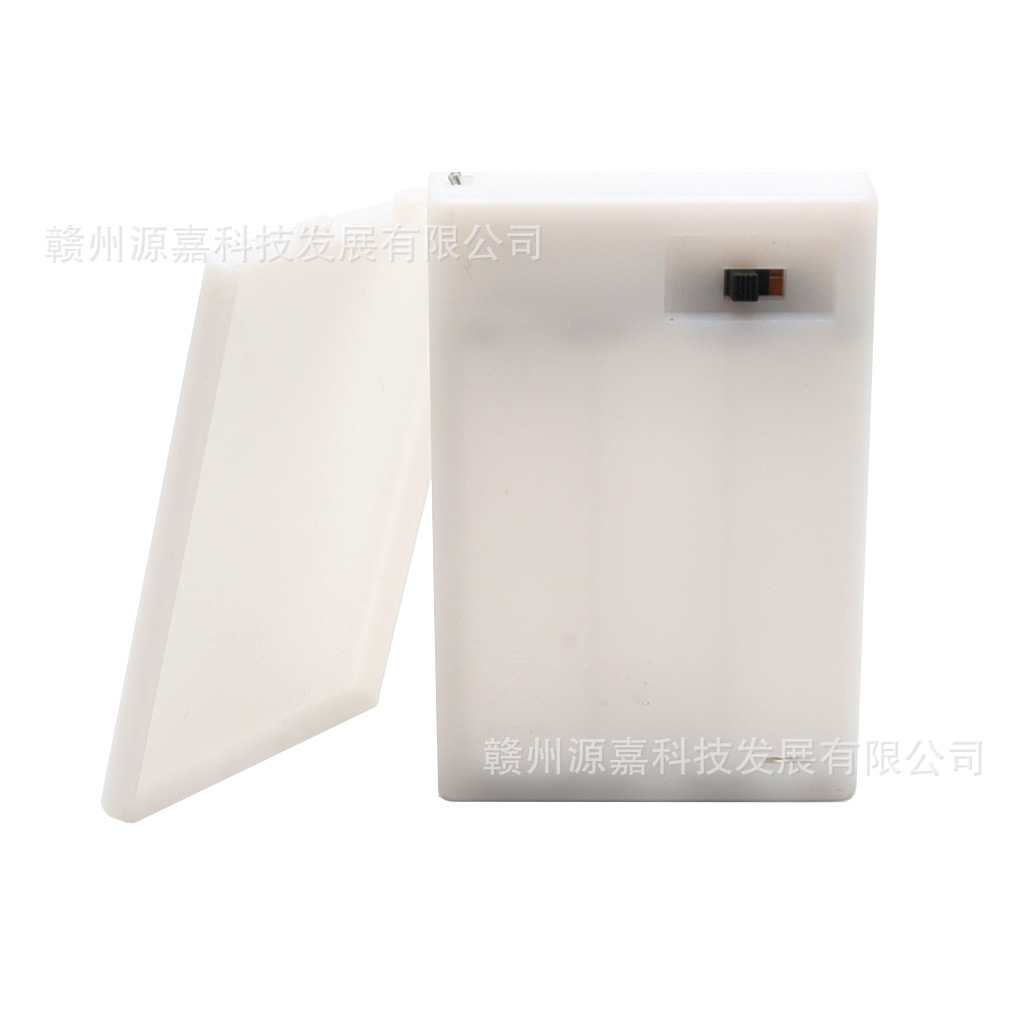 厂家直供3AA户内白色普通电池盒 3节5号室内电池盒