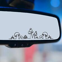 M 73306 Car rearview mirror decor stickers �������Ӿ�����װ