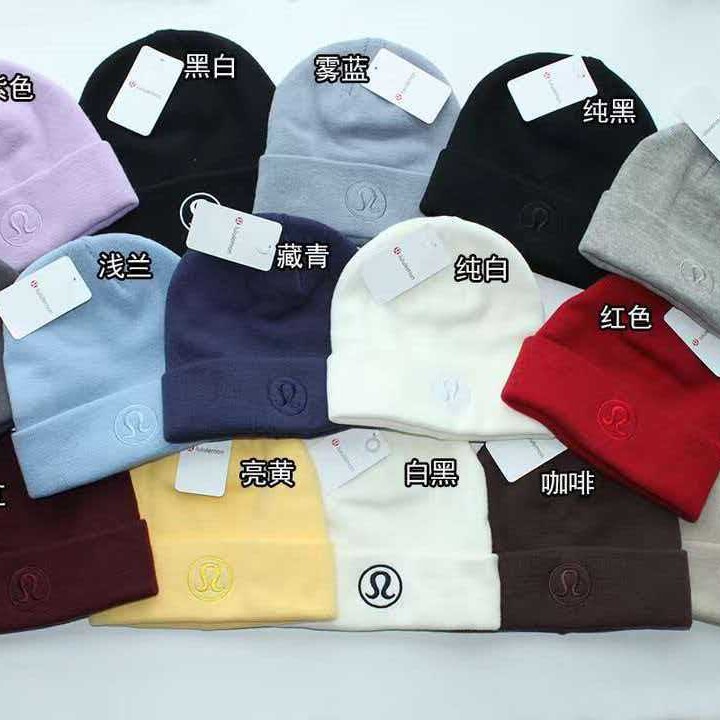 Cross-border original LULU knitted hat, woolen hat for men and women, comfortable and warm woolen hat Cross-border original LULU knitted hat, woolen hat for men and women, comfortable and warm woolen hat