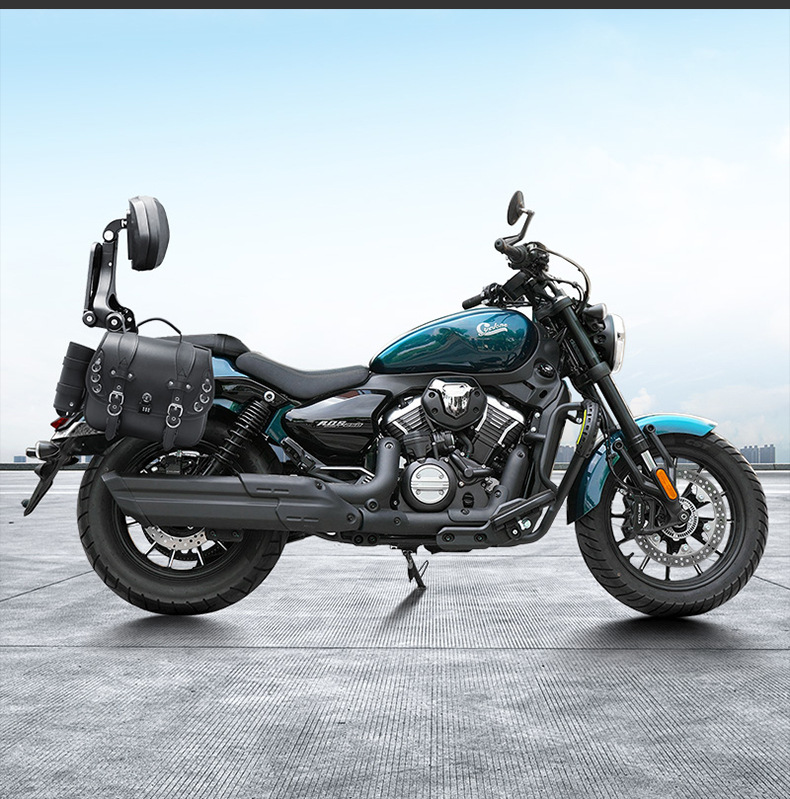 Suitable for Zongshen Cyclone Aqs250 Bumper Folding Backrest Quick-Release Side Bag Rear Rack Rear Backrest Modification Parts