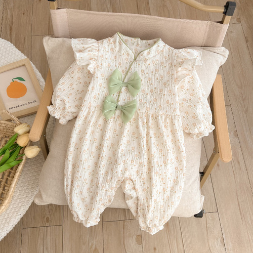 Baby clothes, newborn baby clothes, spring suits, onesies, princess dresses, daytime wear, crawling suits, spring and autumn season