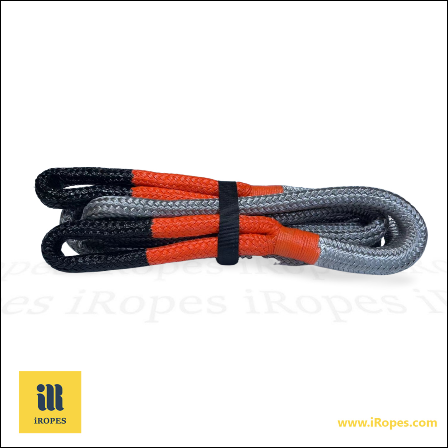 003 极限越野拖车绳加粗加强专业越野装备拖车带救援拖车工具夜光