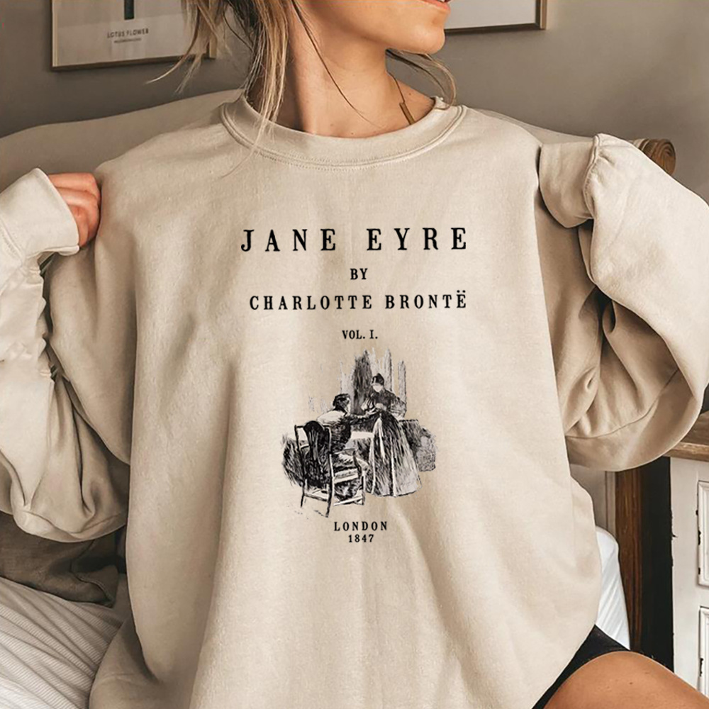 Jane Eyre Sweatshirt Charlotte Bronte Hoodie Booktok