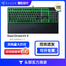 雷蛇（Razer）雨林狼蛛V3 X 轻机械游戏键盘 电竞游戏键盘 104键