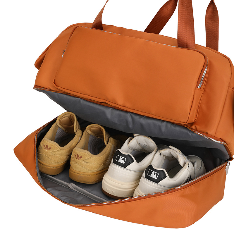 Bolsa de viaje portátil transfronteriza de gran capacidad expandible bolsa de viaje corto bolsa de hombro bolsa de almacenamiento bolsa de fitness plegable