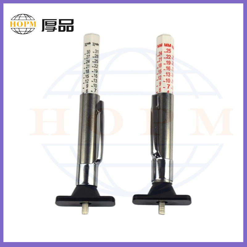 厚品汽车车用胎压尺 车载便携胎压计气压表气压计胎压表