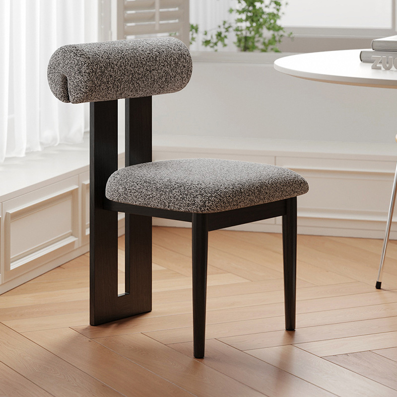 Antique Solid Wood Dining Chair French Vintage Style Hippo Chair Nordic Designer Artistic Book Chair Backrest Chair Antique Solid Wood Dining Chair French Vintage Style Hippo Chair Nordic Designer Artistic Book Chair Backrest Chair