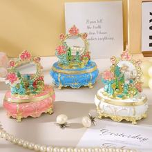 金属珐琅彩景区精品店热卖工艺品创意家居轻奢装饰梳妆台摆件批发