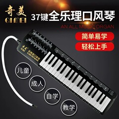 奇美全乐理口风琴37键学生乐理标尺教学比赛儿童专业口吹琴管风琴