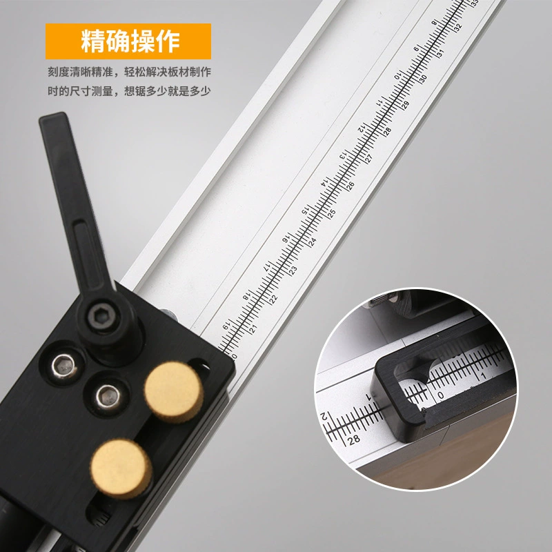 Универсальная ручка-толкатель с регулируемой шкалой, специальная опора, ограничитель, модификация, деревообработка, скользящая линейка, прямые продажи с завода