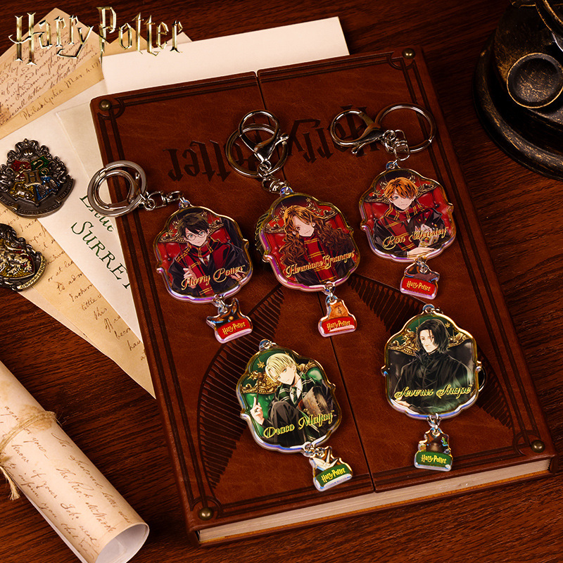 Warner Genuine Harry Potter Keychain Pendant Malfoy Snape Japanese-Style Character Resin Acrylic Bag Charm Warner Genuine Harry Potter Keychain Pendant Malfoy Snape Japanese-Style Character Resin Acrylic Bag Charm