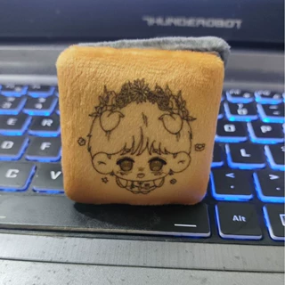 制定毛绒吧唧马口铁RUA绒布徽章明星卡通动漫周边胸章定制徽章