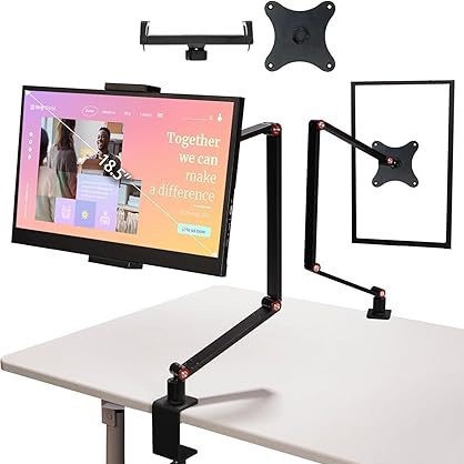 Portable Monitor Stand for 4.7- 18.5inch Screens Vesa Monitor Stand Tablet Stand