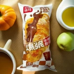 心思味特 爆浆牛角包巧克力味 80g/袋 休闲食品早餐代餐下午茶