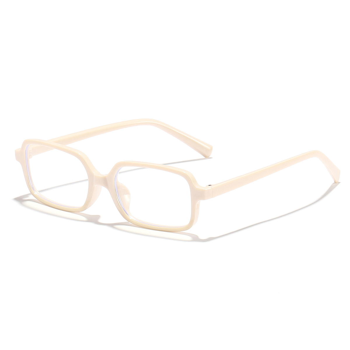 Nuevo estilo transfronterizo europeo y americano retro montura pequeña parasol rectangular gafas de sol personalidad femenina tiro callejero forma cóncava gafas de marco de miopía