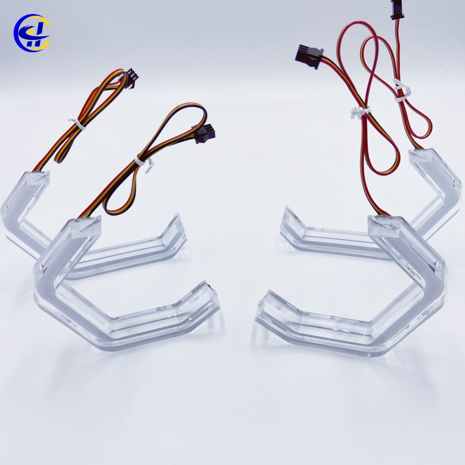 Streamer Rgbw Aperture Daytime Running Light Crystal Angel Eye Suitable for Bm.W M3 M4 E90 E92 F3