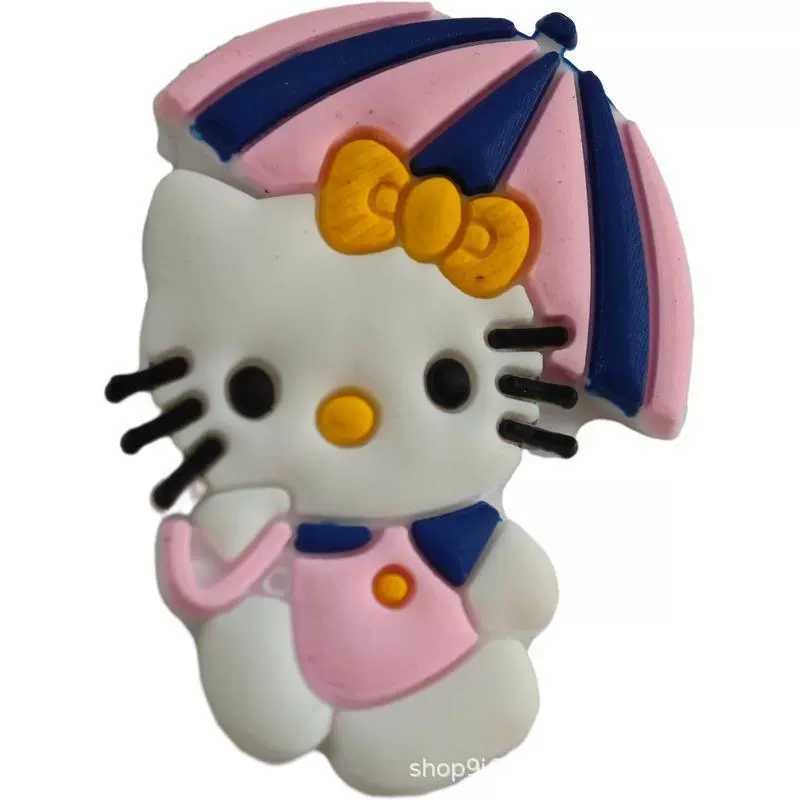 Hello Kitty, мультяшные туфли, съемная пряжка для обуви
