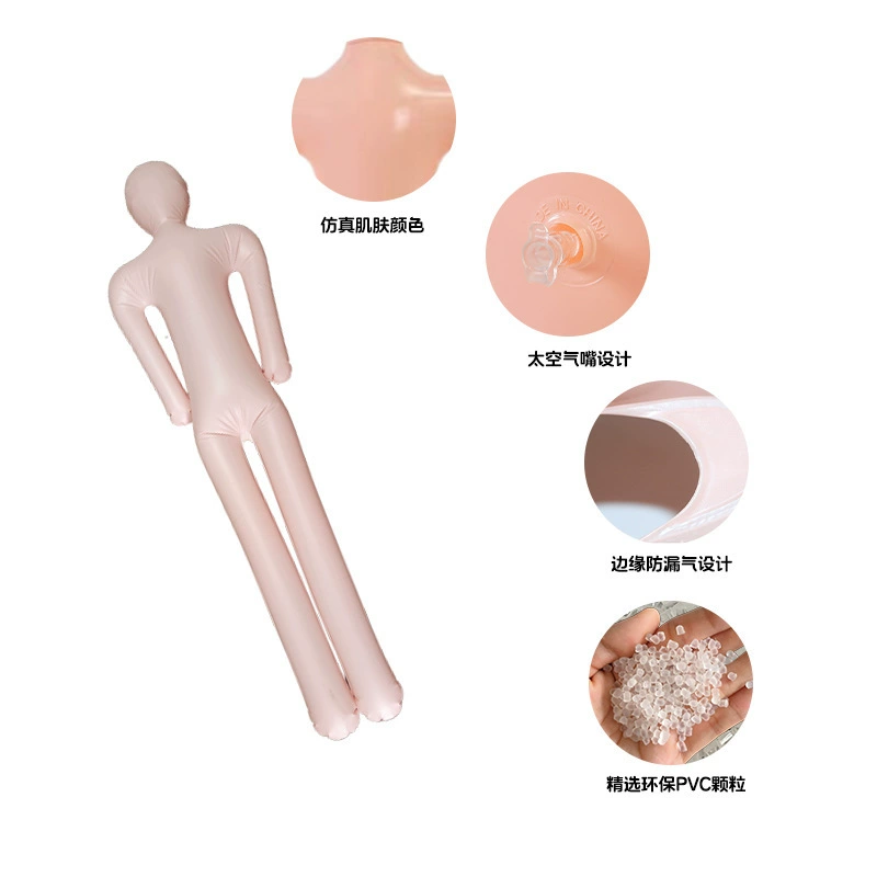 Cross-border PVC inflatable Halloween dummy model, escape room haunted house inflatable corpse props horror spoof