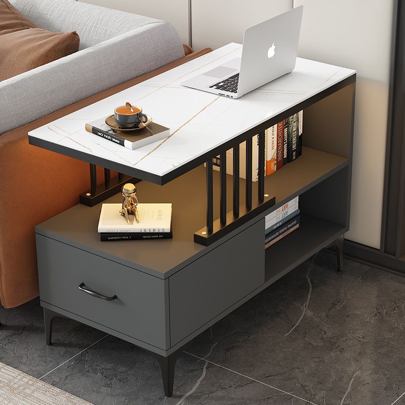 Sofa Side Cabinet, Light Luxury Side Table, Coffee Table, Movable Side Table, Corner Table, Simple Living Room Side Cabinet, High-End Small Table