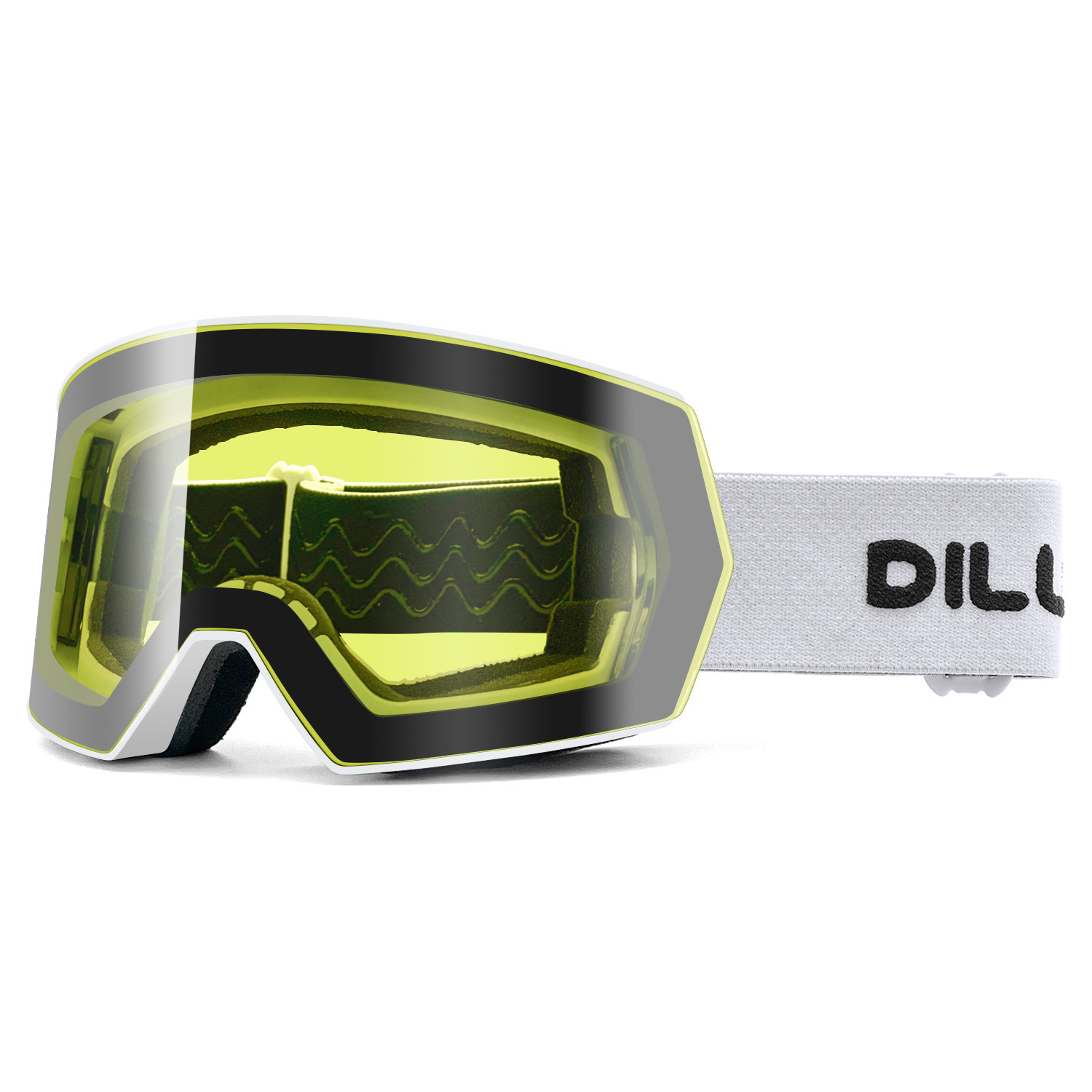 Sci cilindrico 2023 con doppio strato antiappannamento ampio campo visivo alpinismo all'aperto, vento per lo sci e_voghion.com