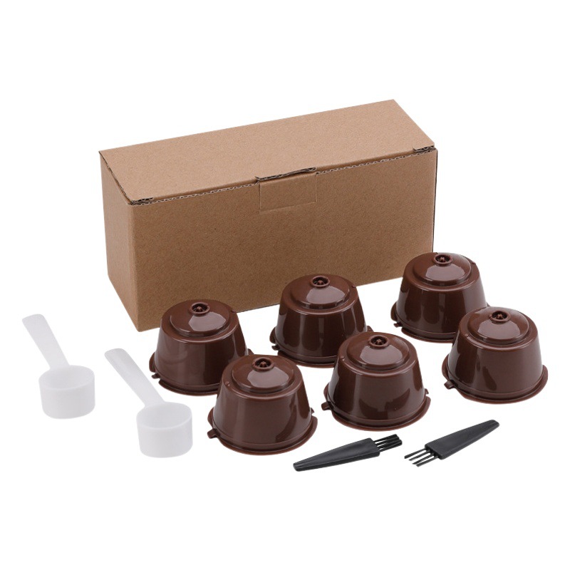 Adecuado para DOLCE GUSTO Cápsula de filtro de café reutilizable