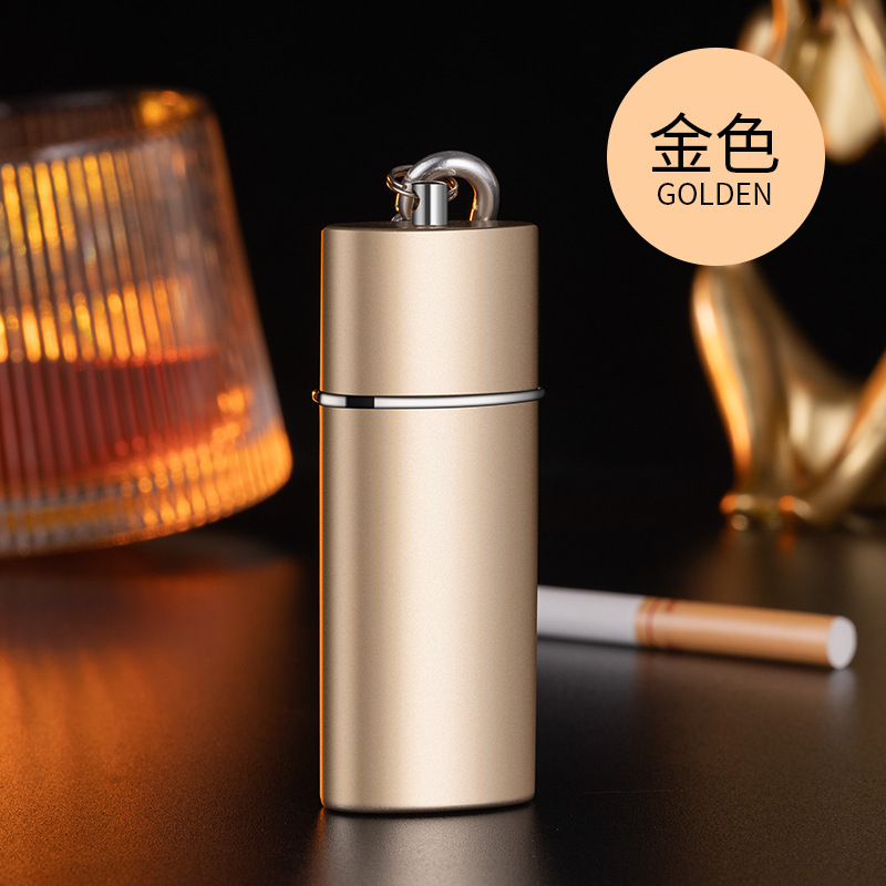 新款便携式烟灰缸车载文明迷你钥匙扣烟灰缸随身防飞灰精致烟灰缸|undefined