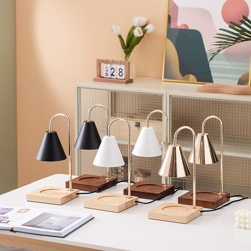 Aromatherapy Melt Candle Melt Wax Lamp Retro Marble Melt Candle Lamp Home Creative Table Lamp Plug-in Dimming Souvenir