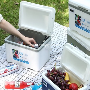 2025 New Car Refrigerator Small Freezer Insulated Box Breast Milk Preservation Camping Style Stall Outdoor Large Capacity