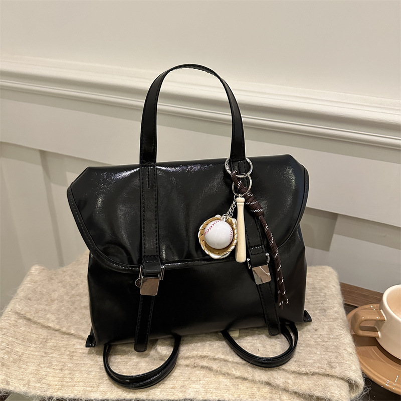 Bolso retro de gran capacidad para mujeres 2024 nuevo estilo universal de hombro mochila de viaje tote mochila de hombro multifuncional