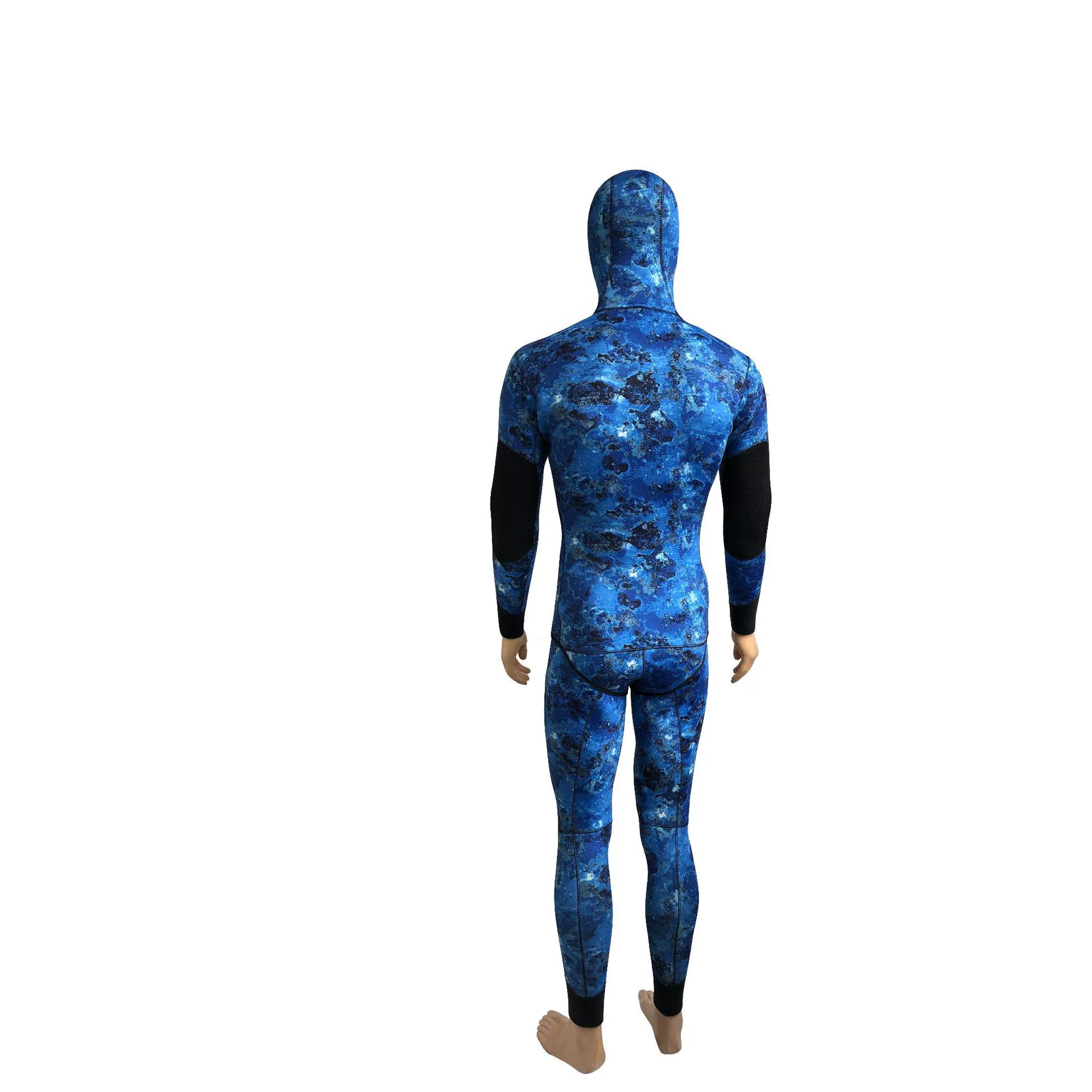 Camouflage split set, keep warm hoody, 5mm