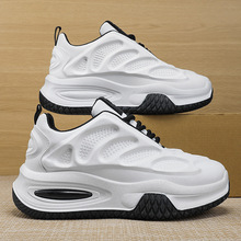 春季男鞋厚底百搭休闲运动鞋潮流小众设计青少年学生校园老爹鞋男