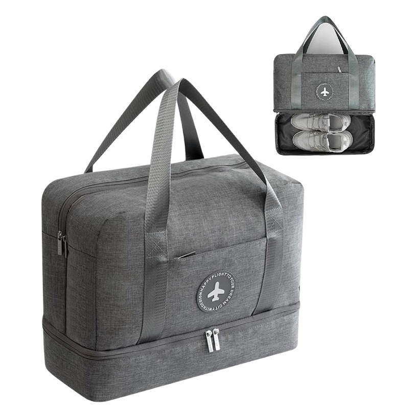 Bolsa de viaje de gran capacidad bolsa de separación húmeda y seca bolsa de almacenamiento de ropa de natación impermeable bolsa de fitness deportiva transfronteriza exclusiva
