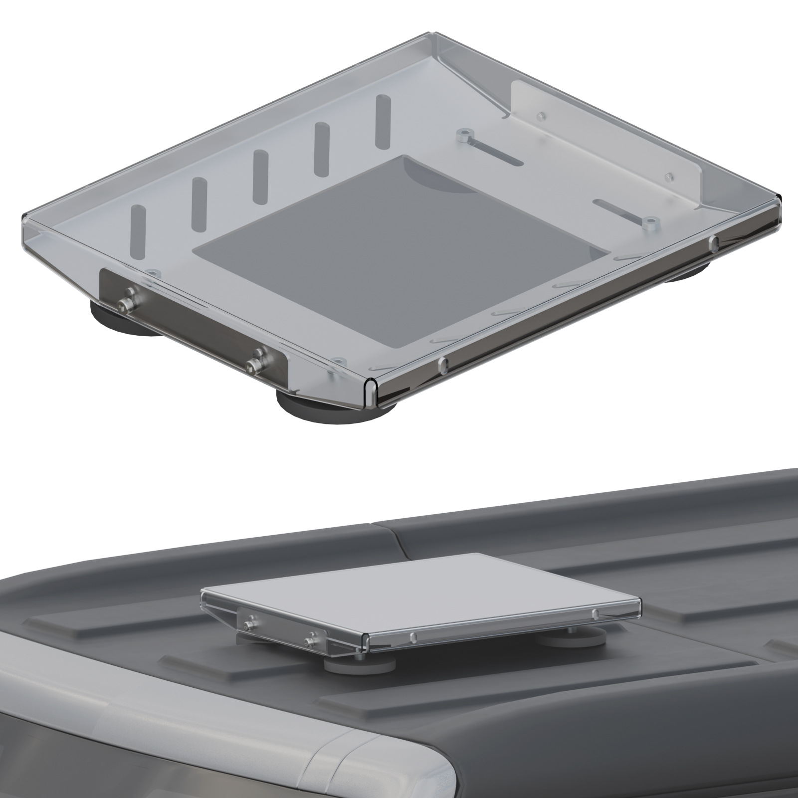 Cross-Border Tarlink Mini Car Roof Magnetic Mount, Mobile Detachable Pc Board Wind-Resistant 80Mph Strong Magnetic Mount