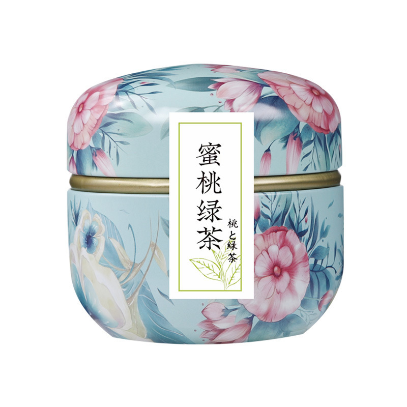 花茶礼盒伴手礼教师节礼物女神节礼物蜜桃乌龙茶铁罐装批发定制|undefined